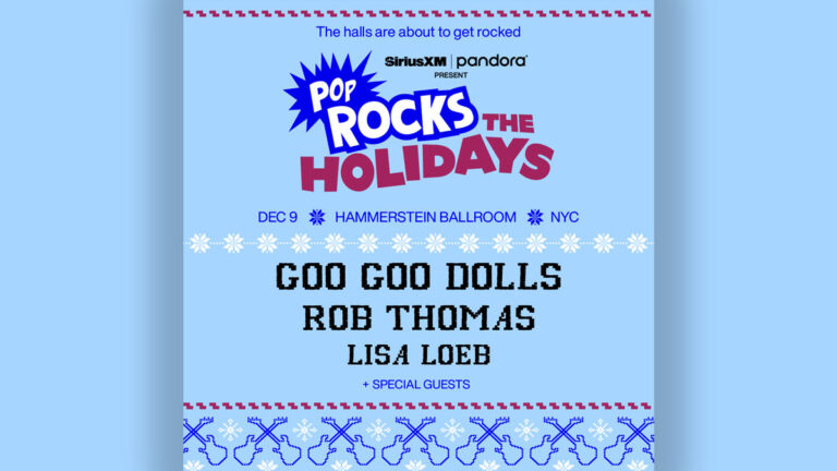 Goo Goo Dolls, Rob Thomas, Lisa Loeb to headline SiriusXM Christmas concert