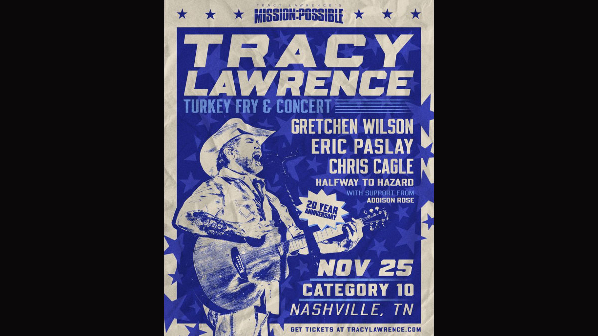Tracy Lawrence announces stacked Mission: Possible 20th anniversary lineup