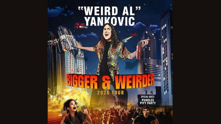 Weird Al Yankovic announces massive 2026 Bigger & Weirder Tour Weird Al Yankovic announces massive 2026 Bigger & Weirder Tour