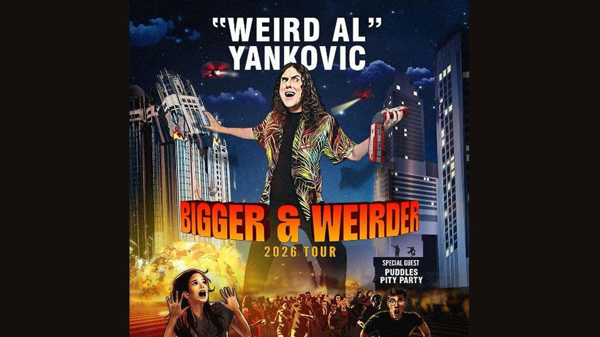 Weird Al Yankovic announces massive 2026 Bigger & Weirder Tour Weird Al Yankovic announces massive 2026 Bigger & Weirder Tour
