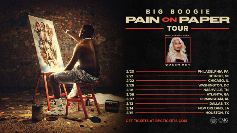 Big Boogie announces Pain on Paper Tour