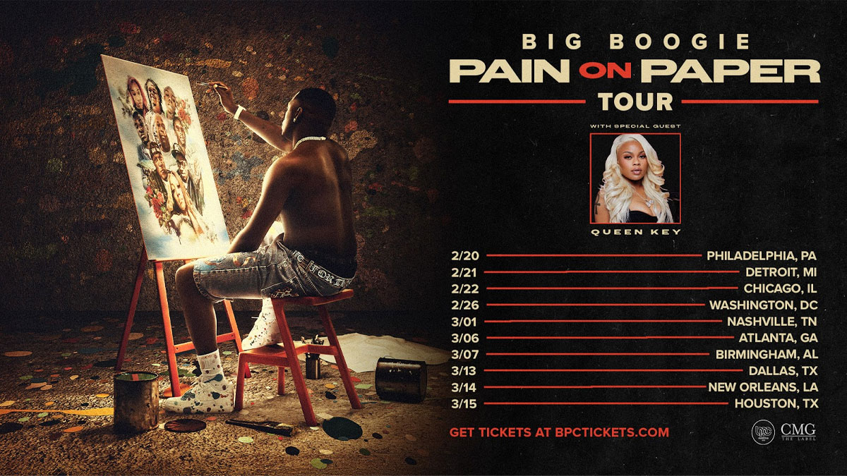 Big Boogie announces Pain on Paper Tour Big Boogie announces Pain on Paper Tour