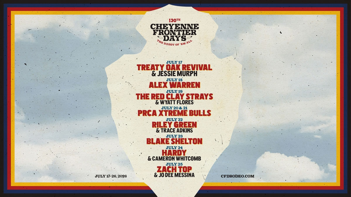 Cheyenne Frontier Days announces 2026 lineup