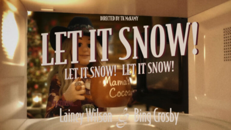 Lainey Wilson debuts animated ‘Let It Snow’ video