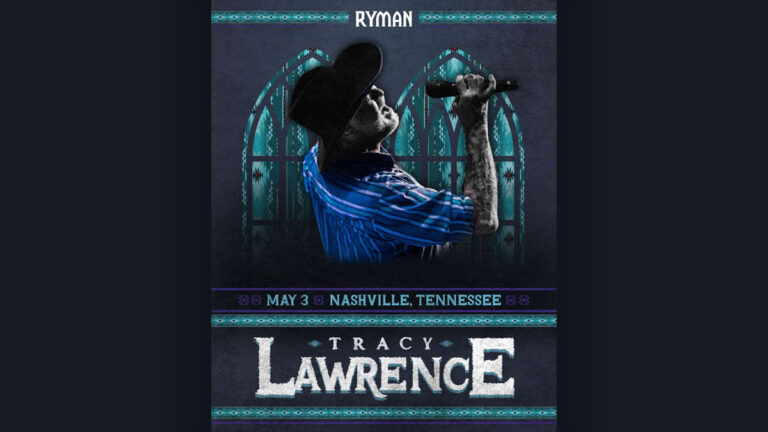 Tracy Lawrence announces third Ryman Auditorium headlining performance